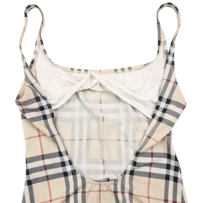 Vintage Burberry Nova Check Swimming Costume