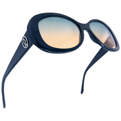 Vintage 2000s Cartier Sunglasses | O/S, Black