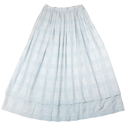 Vintage Issey Miyake Checkered Midi Skirt Womens Size W30