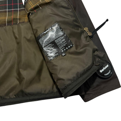 CP Company Barbour Wax Goggle Jacket | XXXL, Brown