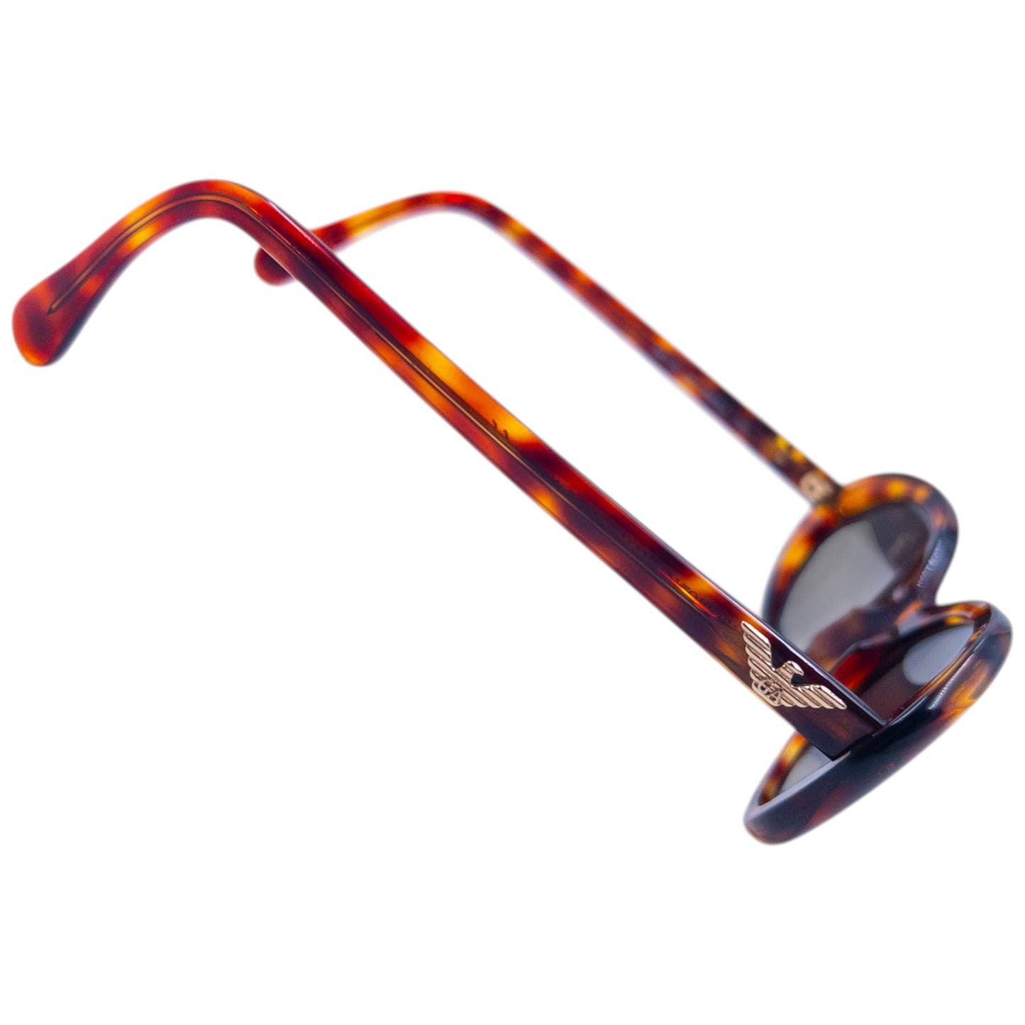 Vintage 90s Emporio Armani Tortoise Shell Sunglasses | O/S, Brown