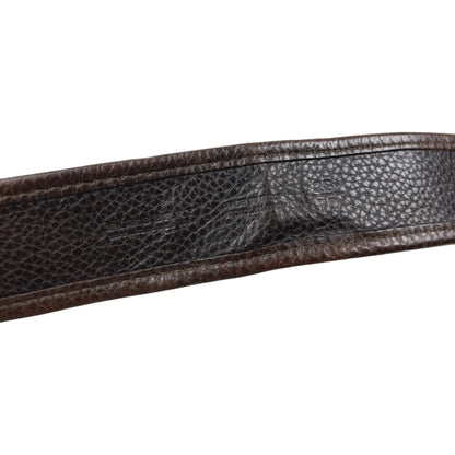 Vintage 2000s Burberry Nova Check Leather Belt Size S | O/S, Brown