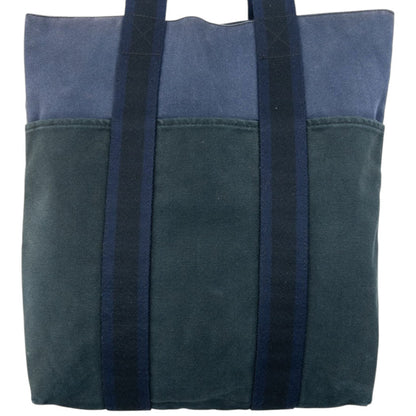 Vintage 2000s Hermès Tote Bag | O/S, Blue, Green