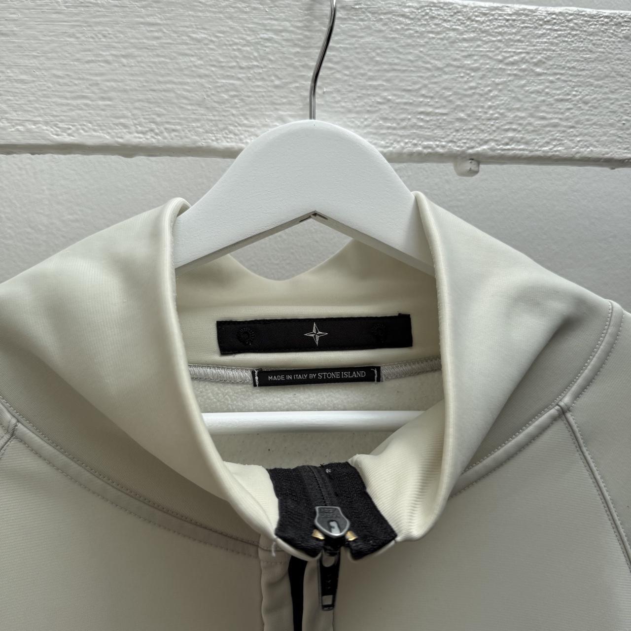 Stone Island 00’s Denims Logo Track Jacket (XXL) | XXL, Cream