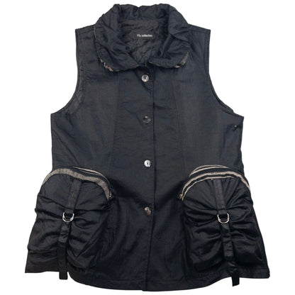 Vintage Yohji Yamamoto Cargo Gilet Vest Womens Size L