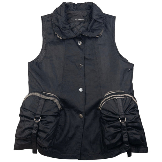 Vintage Yohji Yamamoto Cargo Gilet Vest Womens Size L
