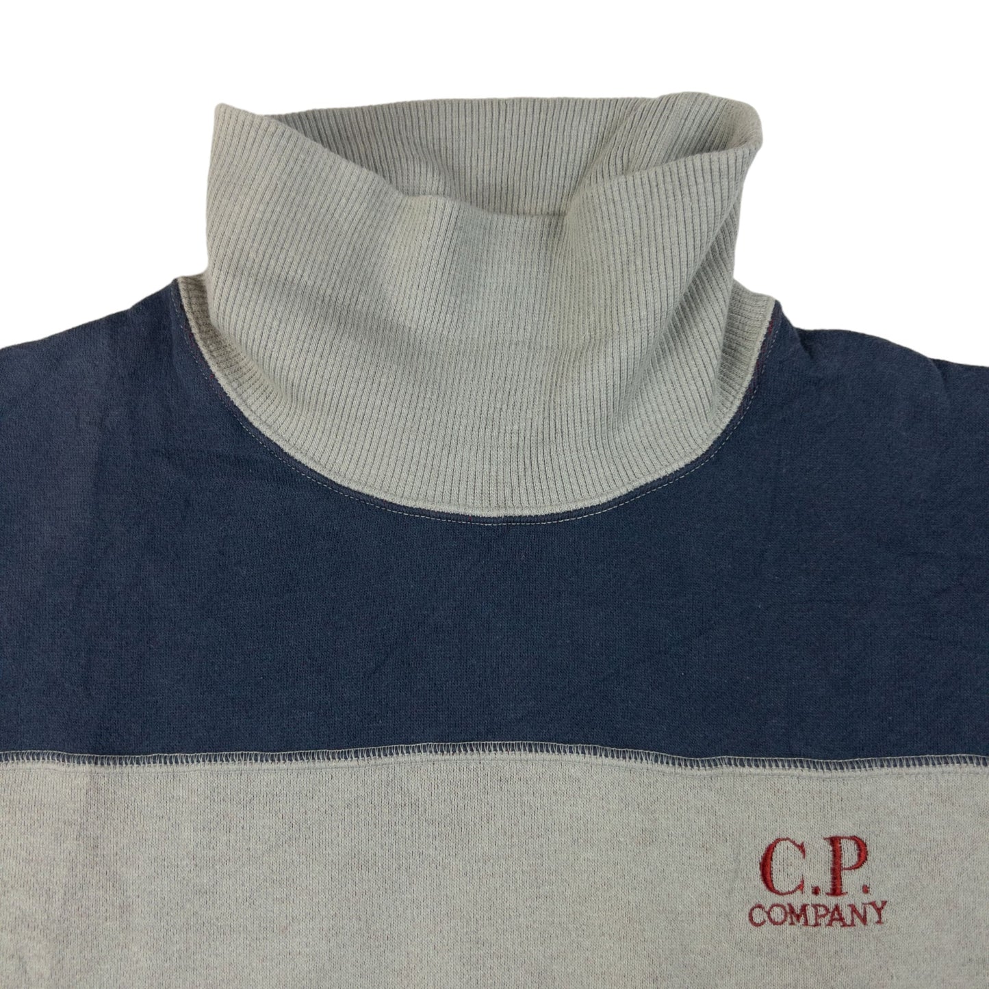 Vintage CP Company Cropped Turtleneck Sweatshirt Women's Size S