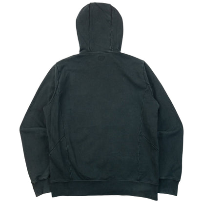 Vintage CP Company Goggle Hood Zip Up Hoodie Size L | Large, Black