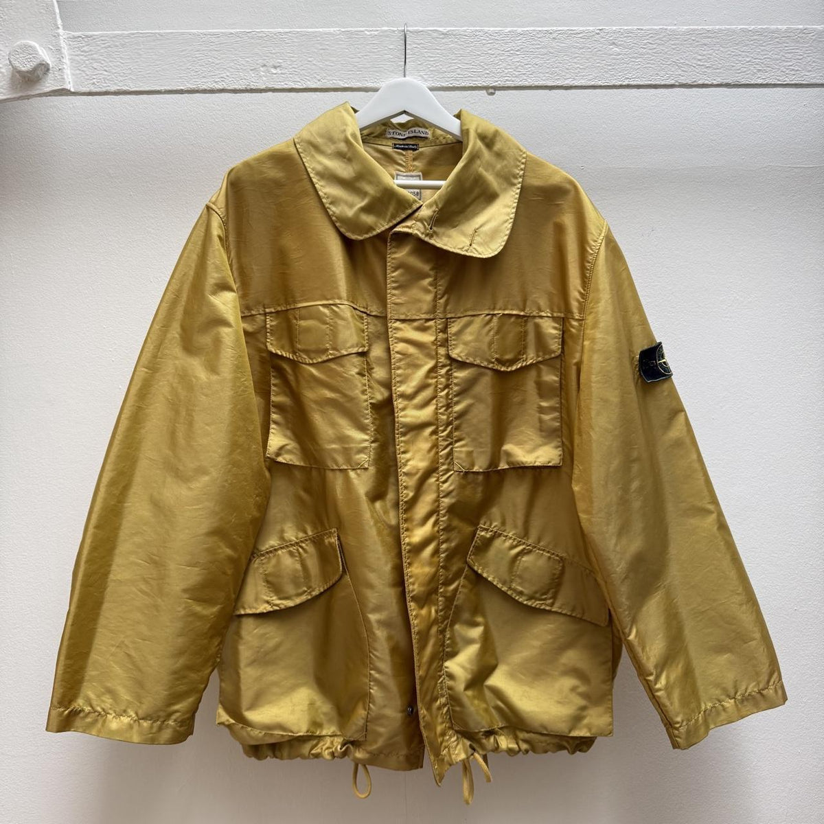 1995 Formula Steel Multi Pocket Parka Jacket | Medium, Mustard