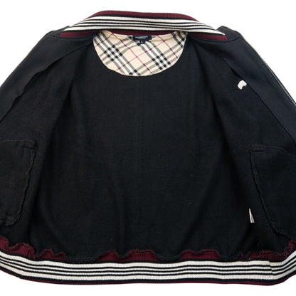 Vintage 2000s Burberry Zip Up Sweatshirt Size S | Small, Multicoloured