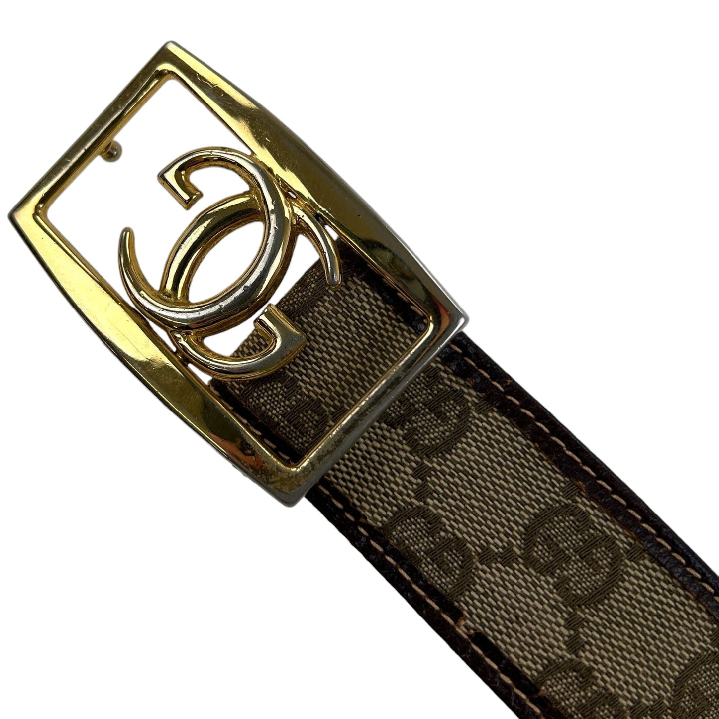 Vintage Gucci Monogram Belt