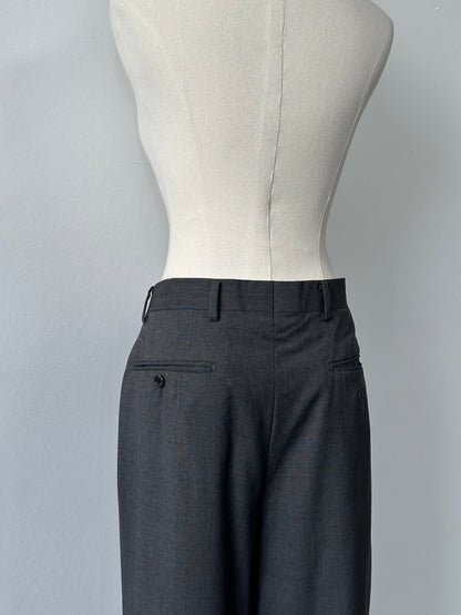 Loro Piana x Durban 1990s Pure Wool Straight Leg Suit - 38S/W30