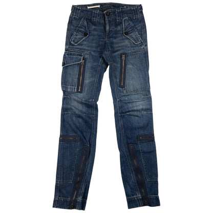 Vintage Ralph Lauren Multi Zip Trousers Size W30