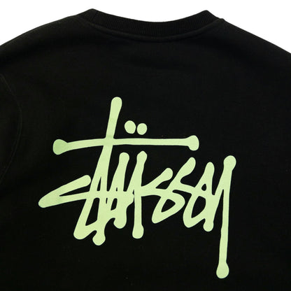 Vintage Stussy Graphic Sweatshirt Womens Size S | Small, Black