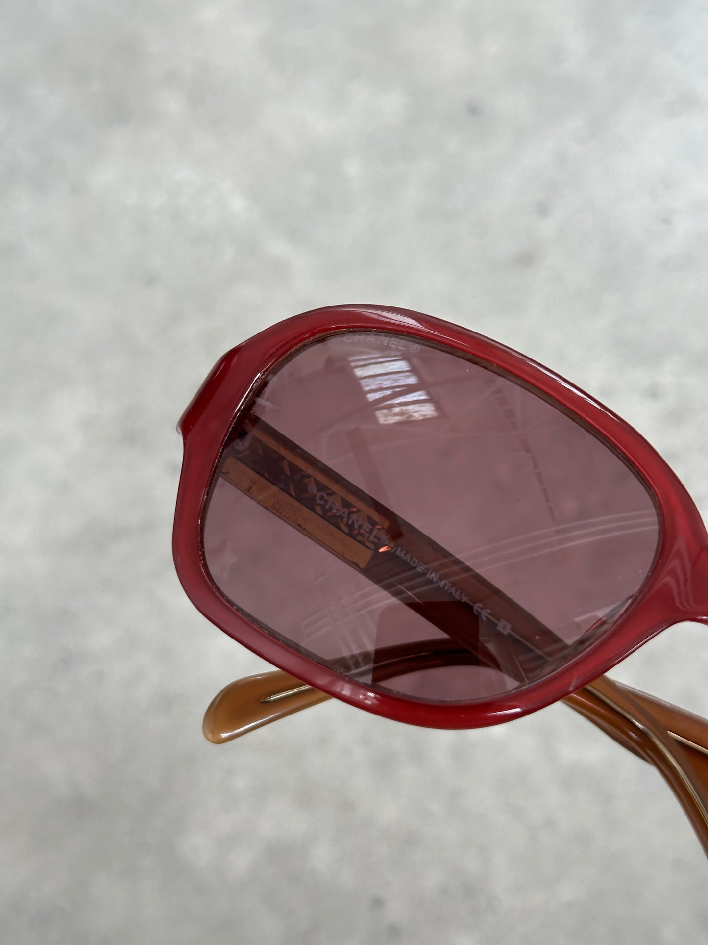 Chanel 1990s Oversized Sunglasses