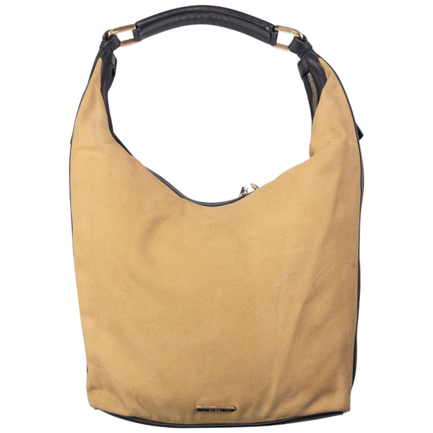 Vintage Gucci Stripe Hobo Shoulder Bag