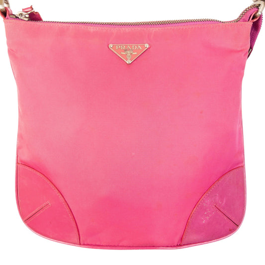 Vintage 2000s Prada Crossbody Bag | O/S, Pink