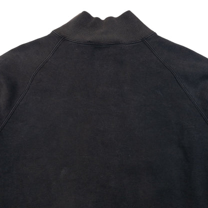 Vintage 2000s YSL Yves Saint Laurent Zip Up Sweatshirt Size L | Large, Grey