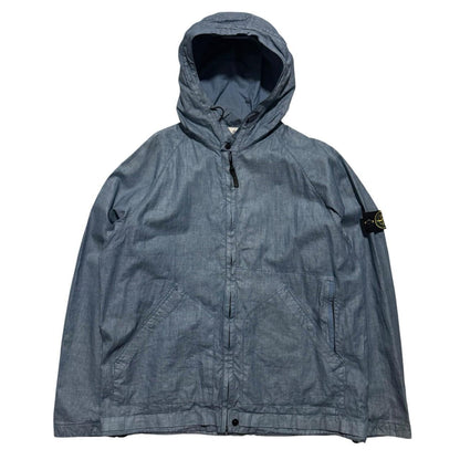 Stone Island Lino Watro Tela Jacket | XXXL, Light Blue