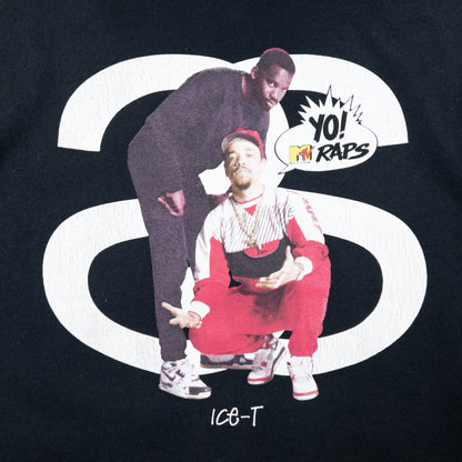 Vintage Stussy MTV Ice-T Graphic Hoodie Size L