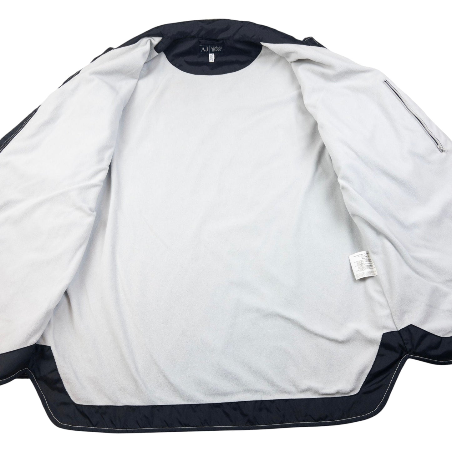 Vintage Armani Jeans Fleece Lined Jacket Size XXL