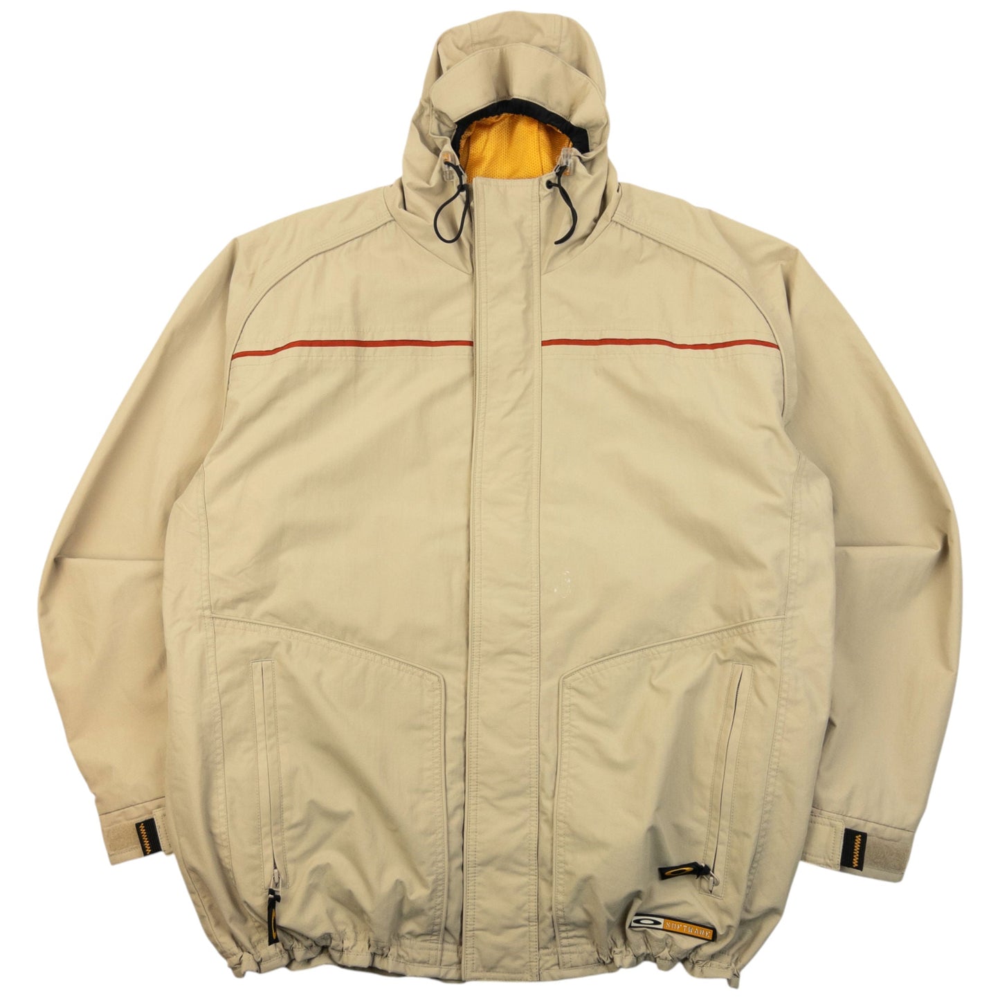 Vintage 2000s Oakley Zip Up Snowboarding Jacket Size XL | XL, Beige