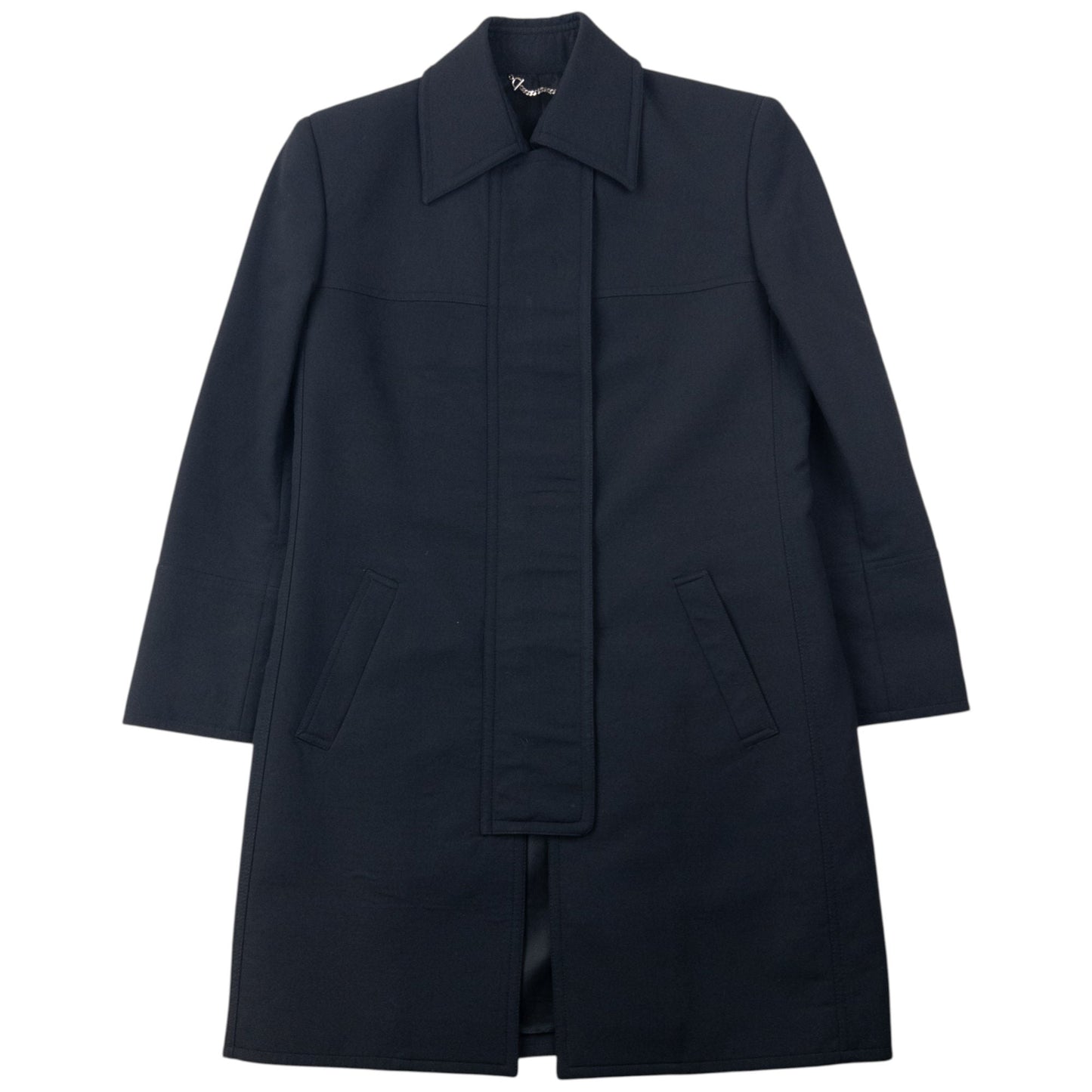 Vintage 90s Gucci By Tom Ford Zip Up Longline Jacket Womens Size M