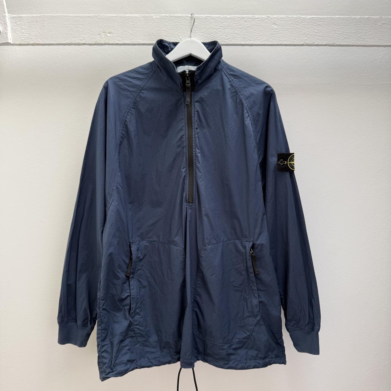 Stone Island Lightweight Smock Jacket (M) | Large, Blue