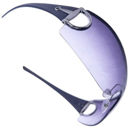Vintage 2000s Gucci Horse Bit Sunglasses | O/S, Grey