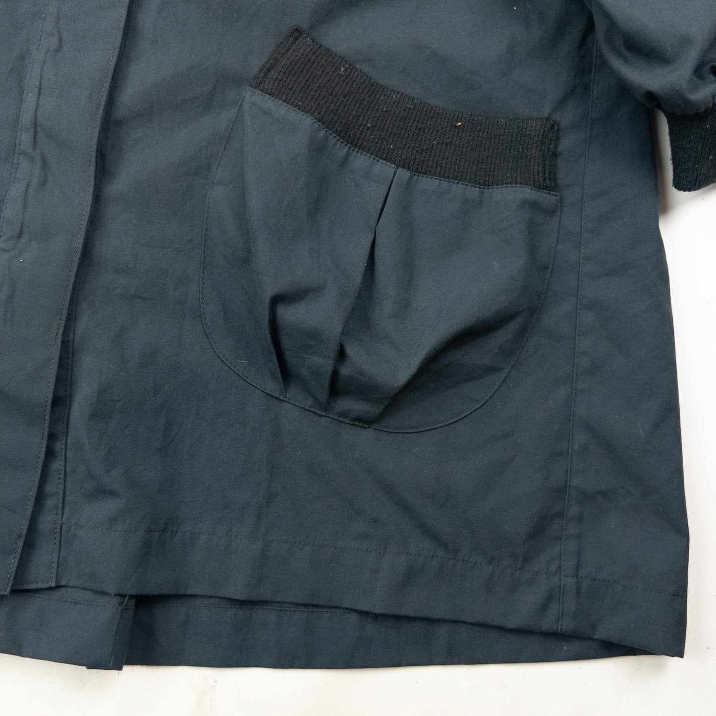 Vintage 90s Issey Miyake Button Up Jacket Size M | Medium, Black