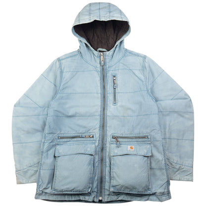 Vintage Carhartt Zip Up Quilted Jacket Womens Size M