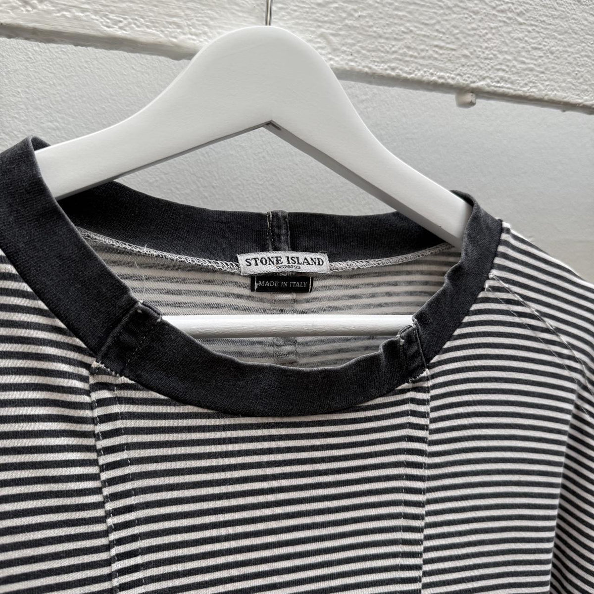 00’s Stone Island Marina T-shirt (XL) | Extra Large, Black and White