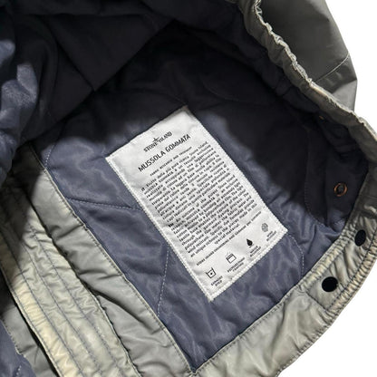 Stone Island Mussola Gommata Jacket | Medium, Red