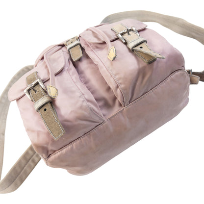 Vintage 2000s Prada Bucket Backpack | O/S, Pink