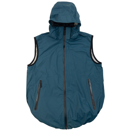 Vintage 2000s Burberry Sport Zip Up Gilet Size M | Medium, Blue