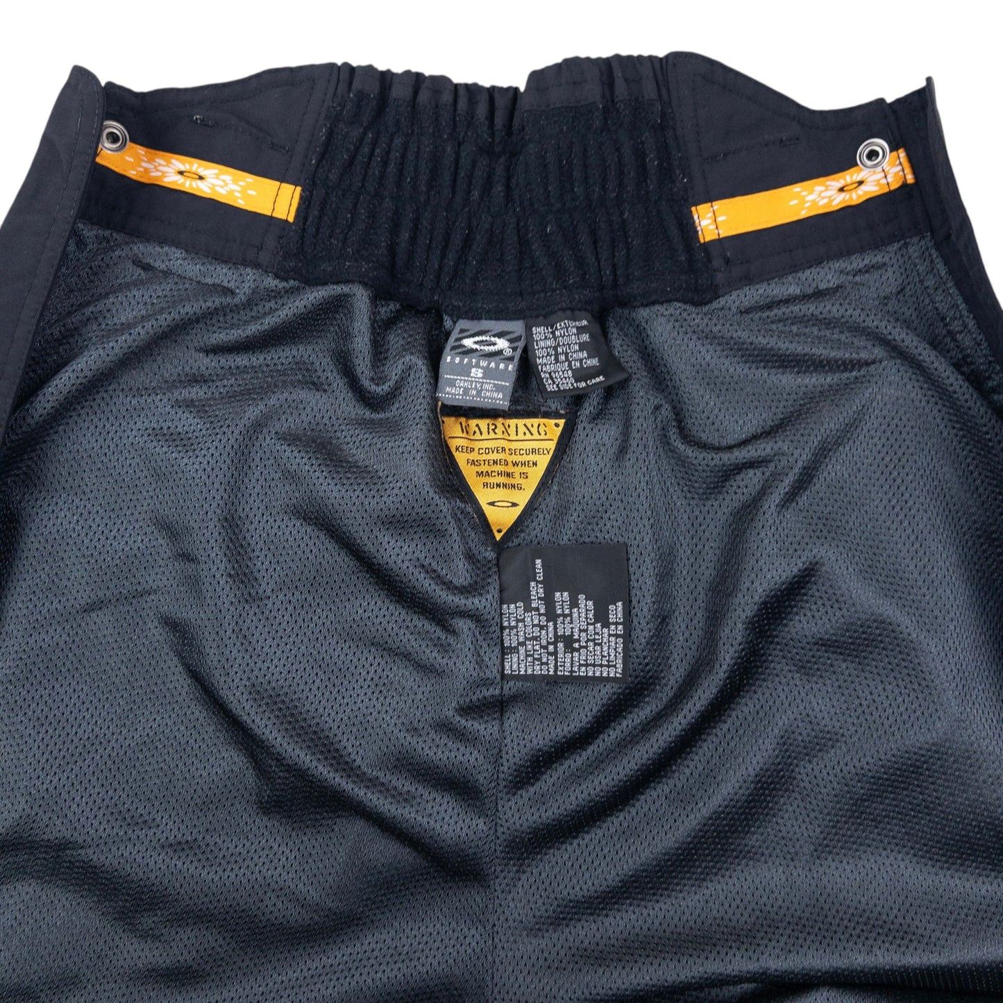 Vintage Oakley Full Zip Snowboarding Trousers Size S