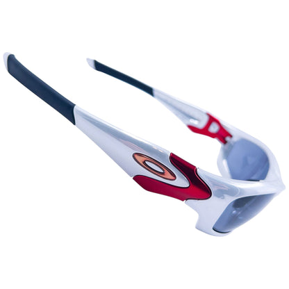 Vintage 2007 Oakley White Chrome Straight Jacket Sunglasses | O/S, Multicoloured