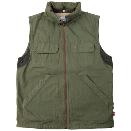 Vintage Stussy Zip Up Gilet Vest Size M