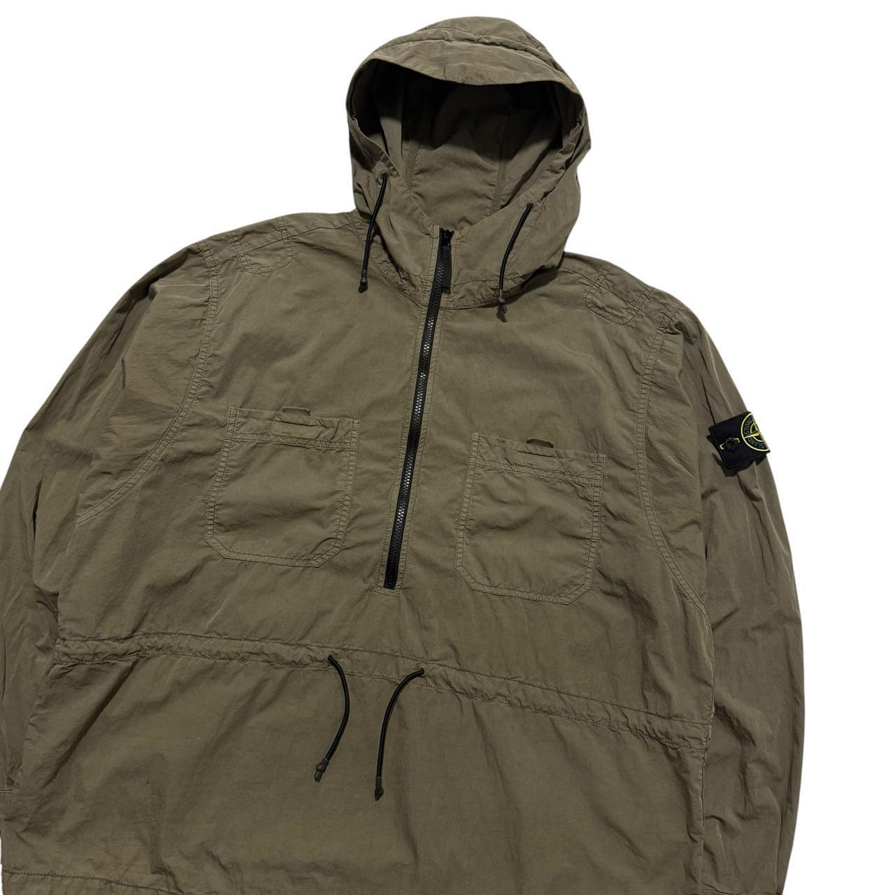 Stone Island Pullover Smock Jacket | XL, Olive