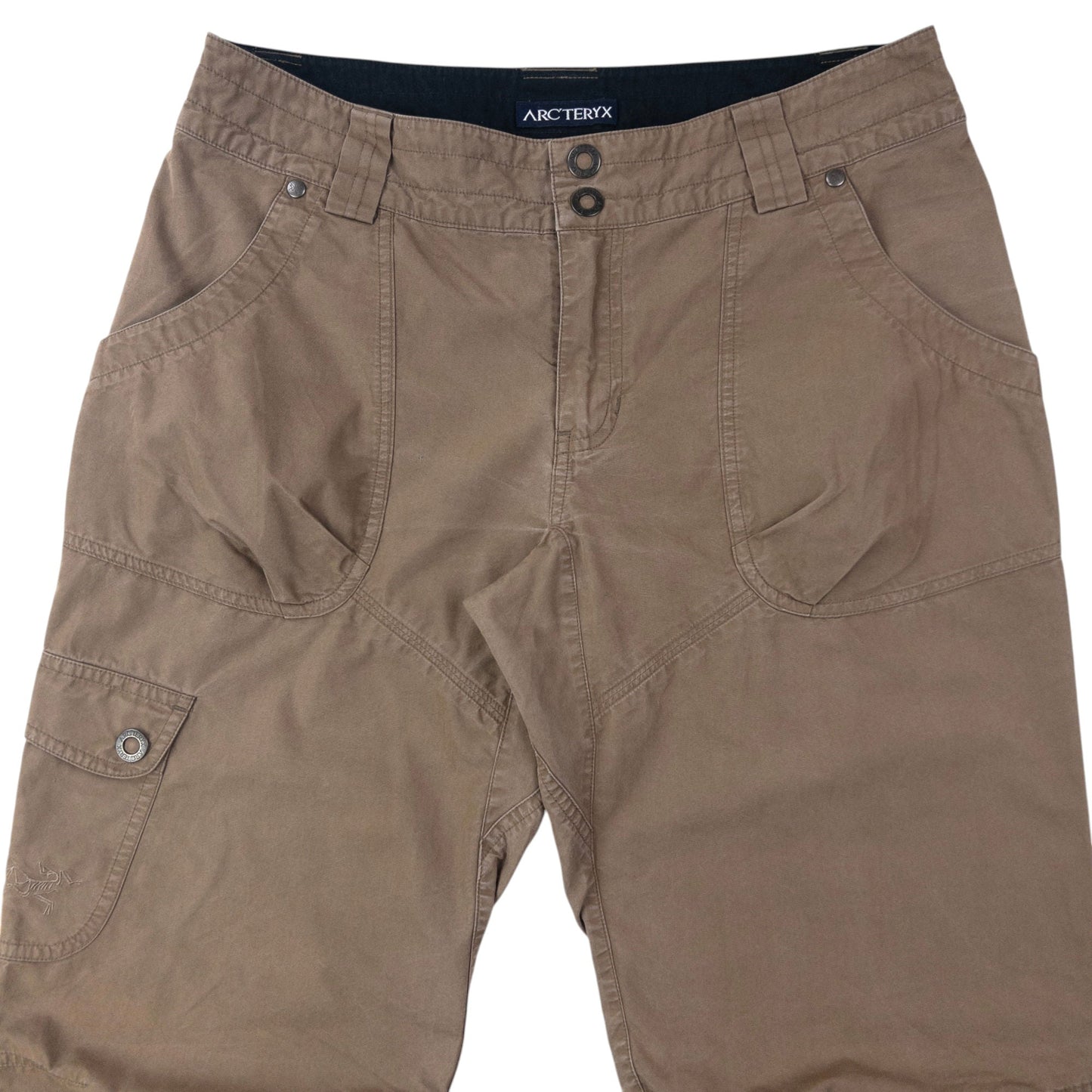 Vintage 2000s Arcteryx Roll-Up Trousers Womens Size W30 | W30, Brown