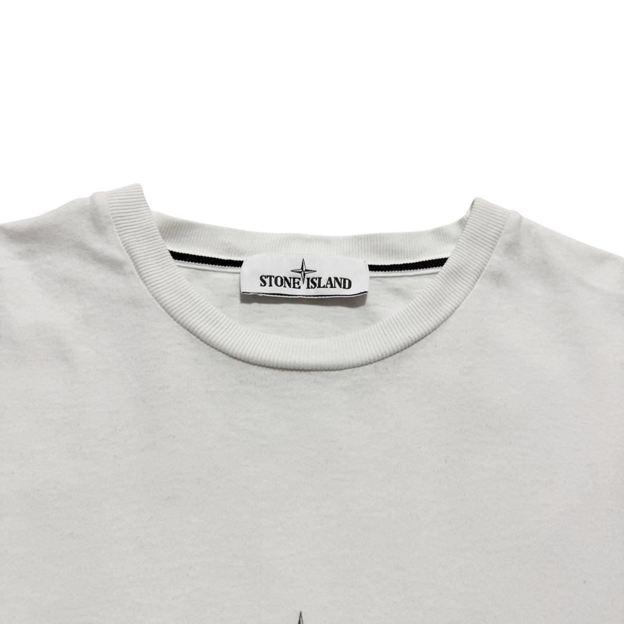Stone Island Archivo Microfiber T-Shirt | Large, White
