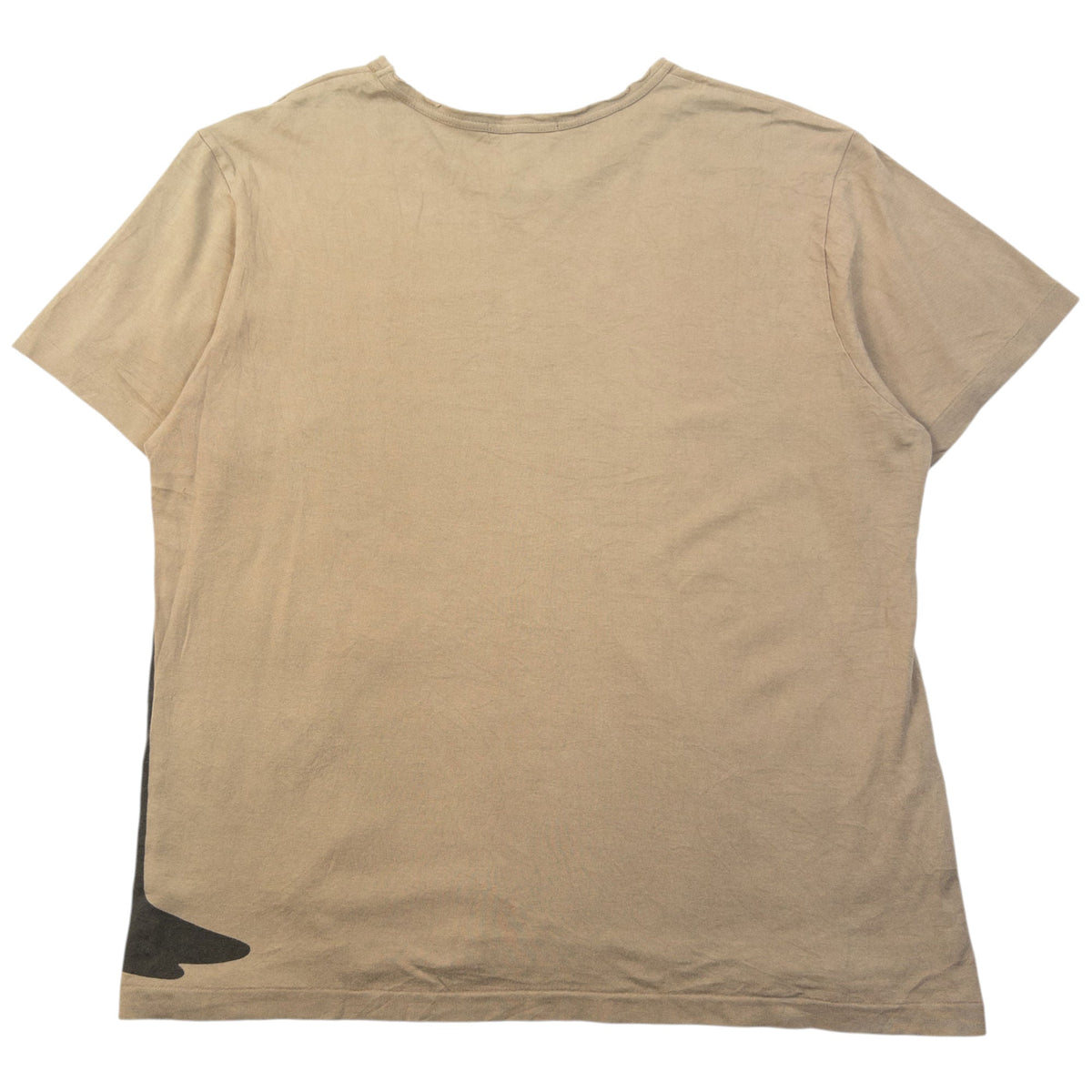 Vintage 90s Yohji Yamamoto Penguin Graphic T Shirt Size XS | XS, Beige