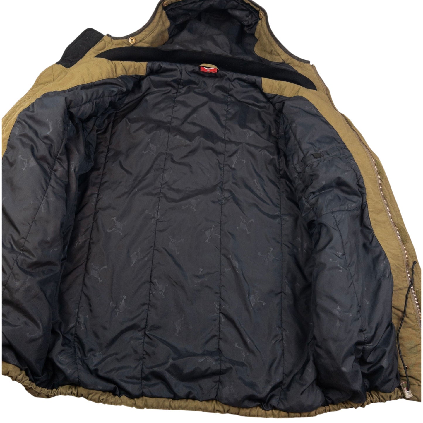 Vintage Oakley Laser-Cut Zip Up Jacket Size L