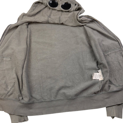 Vintage CP Company Goggle Hood Zip Up Hoodie Size S