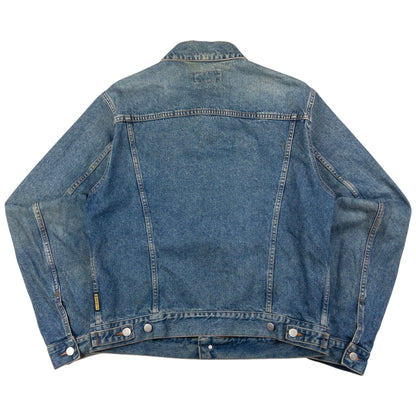 Vintage Armani Jeans Button Up Denim Jacket Size