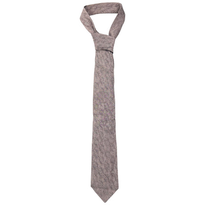 Vintage 2000s Issey Miyake Crinkle Silk Tie | O/S, Grey