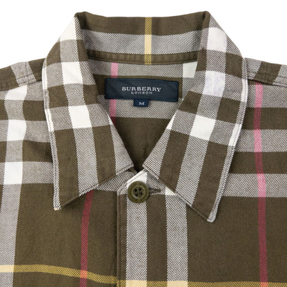 Vintage 2000s Burberry Nova Check Long Sleeve Button Up Shirt Size M | Medium, Multicoloured