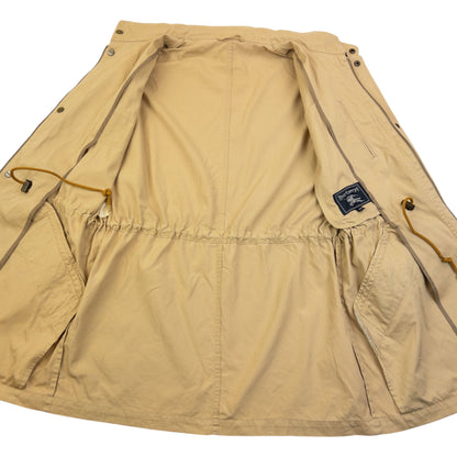 Vintage 90s Burberry Zip Up Jacket Size S | Small, Beige