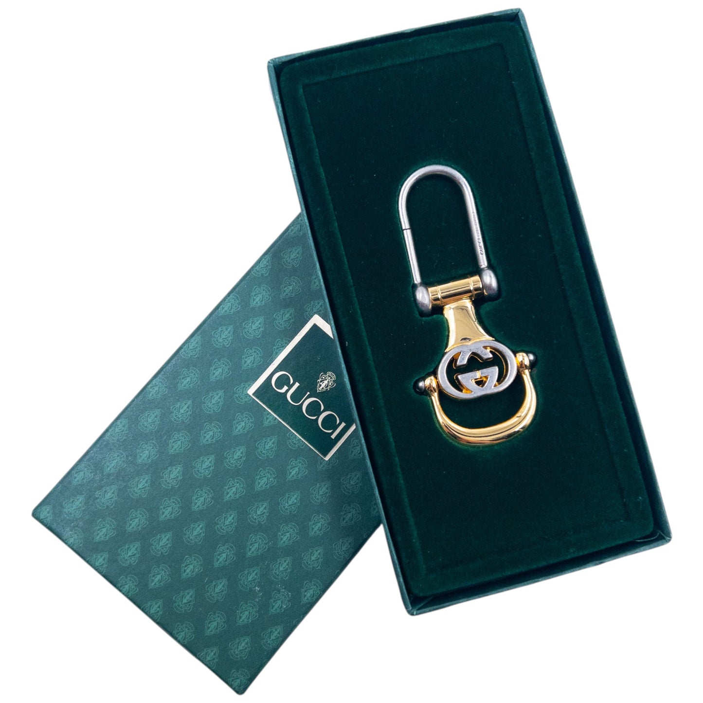 Vintage 80s Gucci Cut-Out Keyring | O/S, Gold
