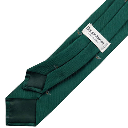 Vintage Giorgio Armani Monogram Silk Tie